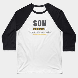 Five Stars Son v2 Baseball T-Shirt